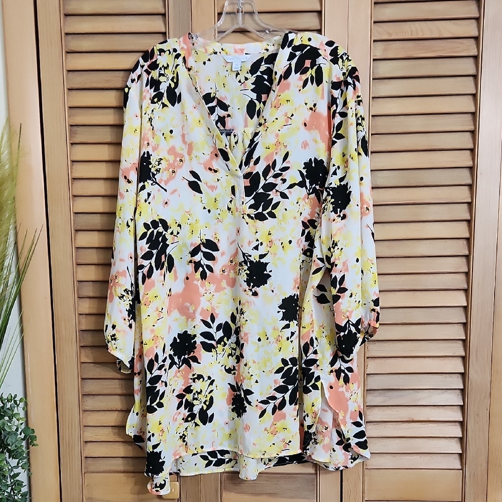 Boutique Floral Print Women's Top